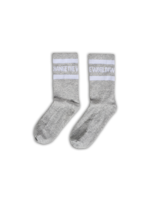 stsCARBON SOCK 2-PACK, LIGHT GREY MELANGE, packshot