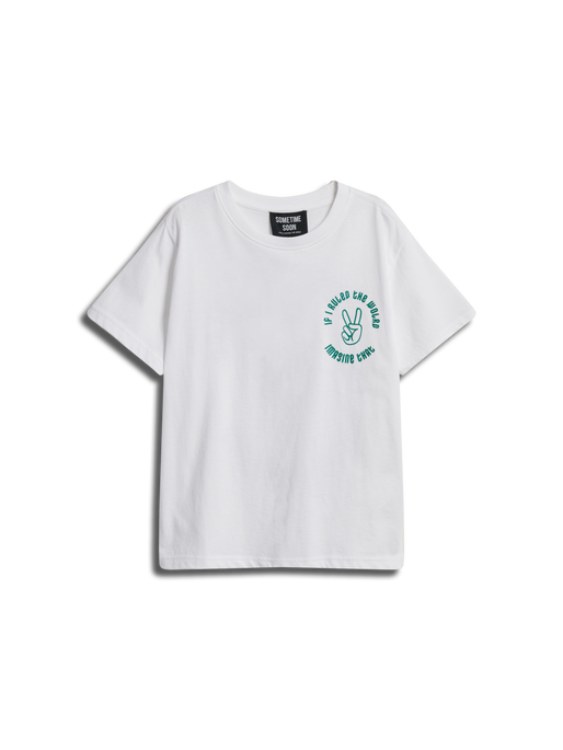stsCROWN T-SHIRT S/S, BRIGHT WHITE stsCROWN T-SHIRT S/S, BRIGHT WHITE, packshot