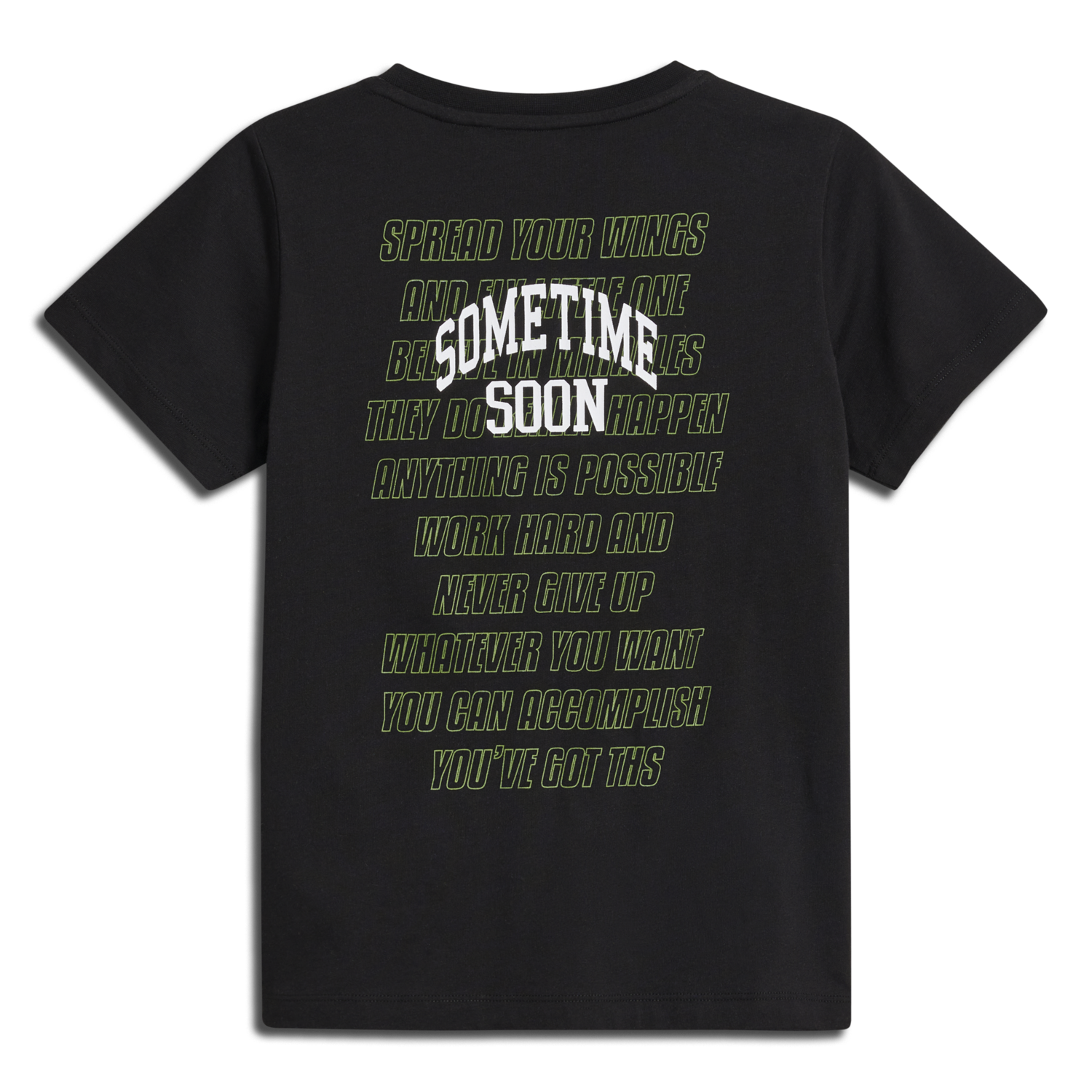 stmEMPOWER T-SHIRT S/S, BLACK, packshot