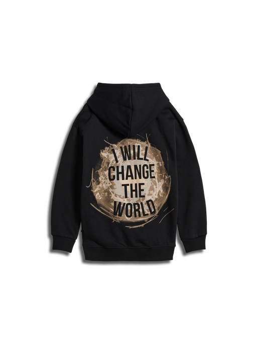 stsMORENO HOODIE, BLACK, packshot