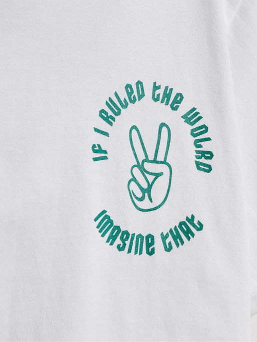 stsCROWN T-SHIRT S/S, BRIGHT WHITE stsCROWN T-SHIRT S/S, BRIGHT WHITE, packshot