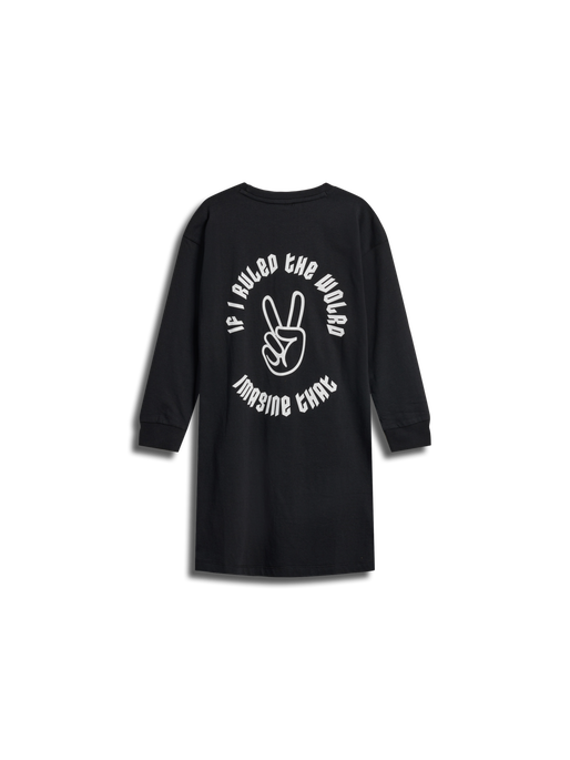 stsOLGA DRESS LS, BLACK stsOLGA DRESS LS, BLACK, packshot